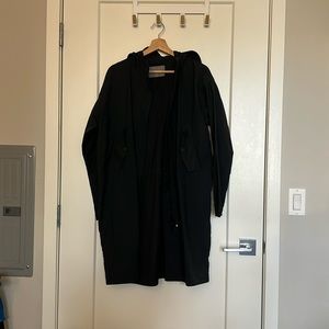 Black Everlane Trench Coat